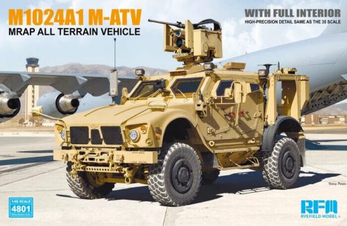 Rye Field Model - 1:48 M1024A1 M-Atv (Mrap All Terrain Vehicle) - Ryefield Model