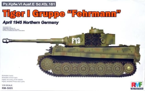 Rye Field Model - Tiger I Gruppe "Fehrmann" April 1945