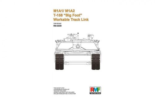 M1A1/ M1A2 T-158"Big Foot"Workable Track Link