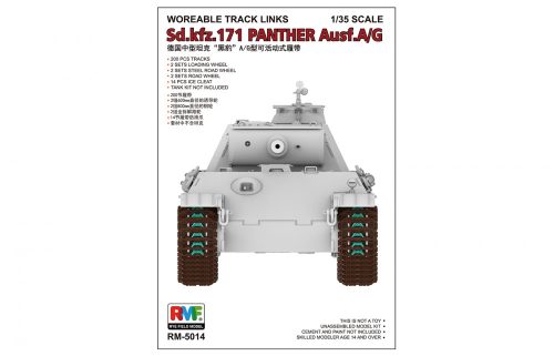 Rye Field Model - Workable Track Links For Panther A/G