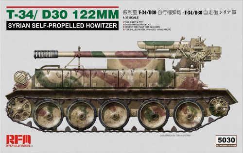 Rye Field Model - T-34/D-30 122Mm Syrian Self-Propelled Howitzer