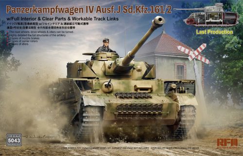 Rye Field Model - Panzer IV Ausf.J last production - full interior