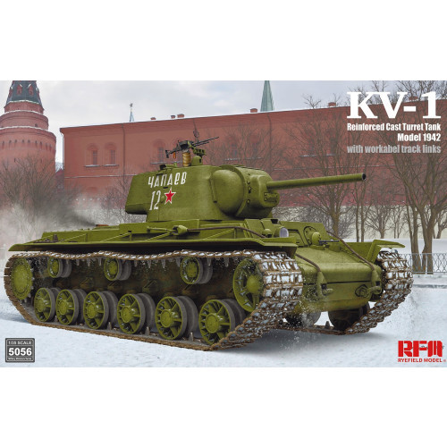 RyeFieldModel - KV-1 Model 1942 Reinforced Cast Turret Tank