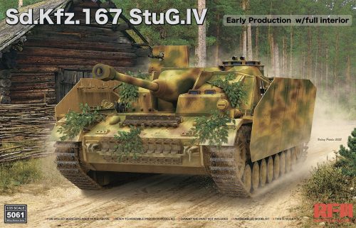 Rye Field Model - Sd.Kfz.167 StuG.IV Early Production -full interior