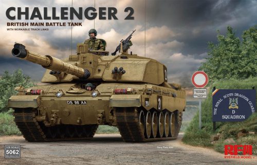 Rye Field Model - British Challenger 2 w/workable track links