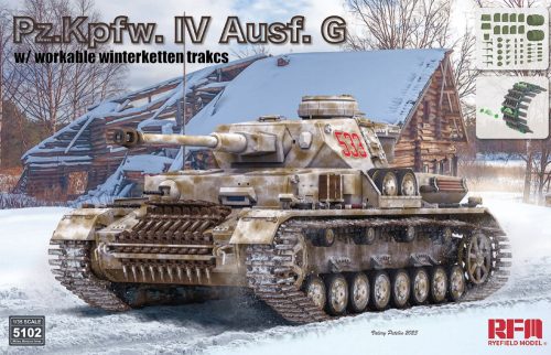 Rye Field Model - Pz.Kpfw. IV Ausf. G w/workable WINTERKETTEN tracks