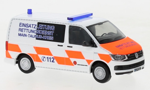 Rietze - VW T6, Einsatzleitung Rettungsdienst MTK, 1:87