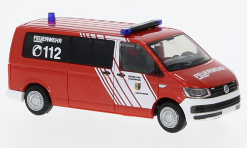 Rietze - VW T6 Bus, Feuerwehr Sonthofen, 1:87