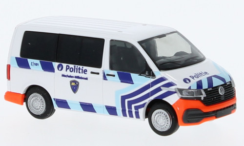 Rietze - VW T6.1 Bus, Politie Mechelen (BE), 1:87