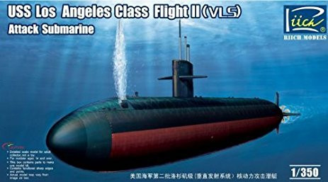 Riich Models - USS Los Angeles Class Flight II(VLS) Att Attack Submarine