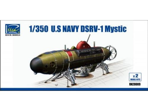 Riich Models - U.S.NAvy DSRV-1 Mystic(Model Kits X2)