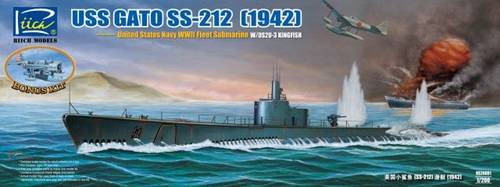 Riich Models - USS Gato SS-212 Fleet Submarine 1942