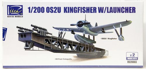 Riich Models - OS2U-3 Kingfisher w/Launcher(ModelKitsX2