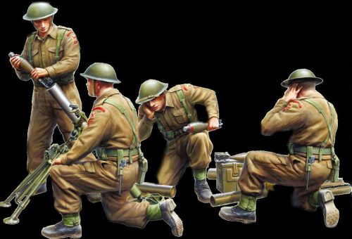 Riich Models - British 3 Inch Mortar Team Set (North West Europe)