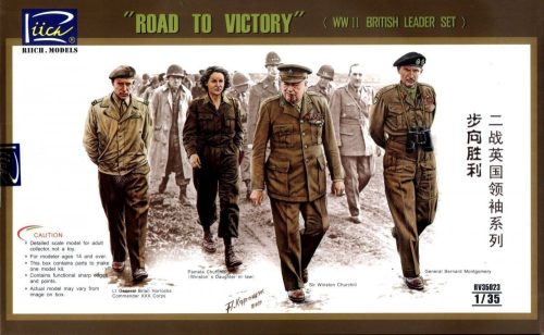 Riich Models - WWII Britis Leader set(ROAD TO VICTORY)