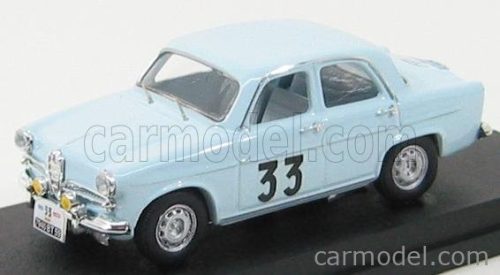 Rio-Models - Alfa Romeo Giulietta 1958 Rally Tour De France N 33 Light Blue