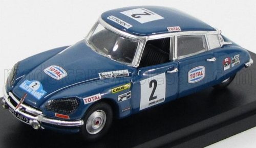 Rio-Models - CITROEN DS21 N 2 4th RALLY MAROCCO 1971 BOB NEIRET - JACQUES TERRAMORSI BLUE