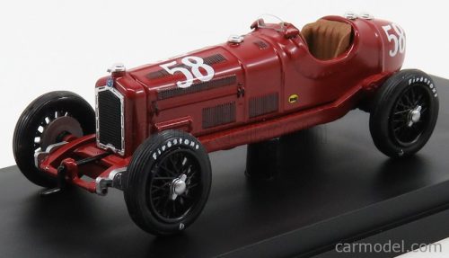 Rio-Models - Alfa Romeo F1 P3 Indy N 58 500 Miles 1939 L.Tomei Red