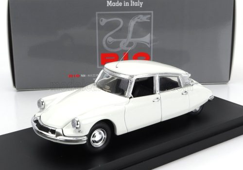 Rio-Models - CITROEN DS19 1962 - PERSONAL CAR ISPETTORE GINKO WHITE