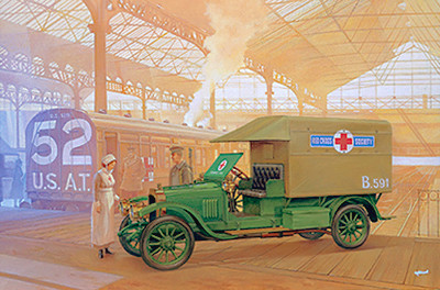 Roden - Vauxhall D-type Red cross