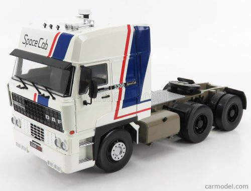 Roadkings - Daf 3600 Space Cab Tractor Truck 3-Assi 1982 White Blue Red