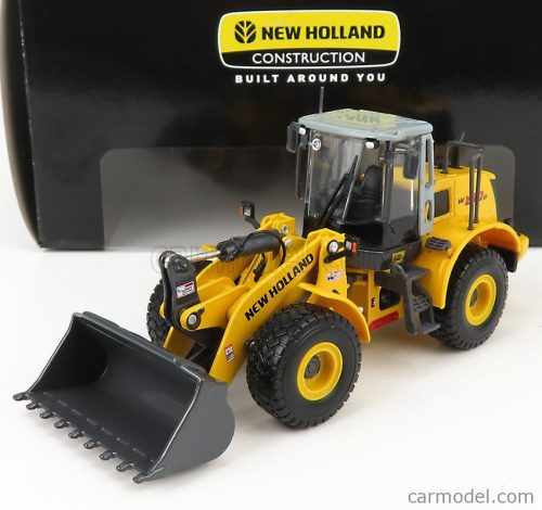 Ros-Model - New Holland W190B Ruspa Gommata - Tractor Scraper Yellow