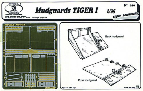 Royal Model - Tiger I mudguards