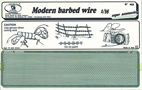 Royal Model - Modern babed wire