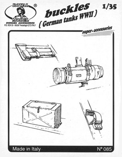 Royal Model - Buckles German tank