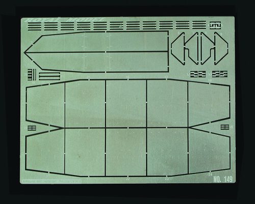 Royal Model - Armoured skirt Panzer IV/H/J (for Tamiya kit)