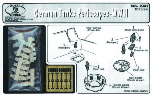 Royal Model - German tank periscopes