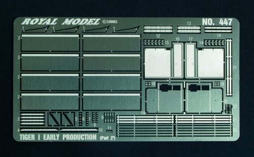 Royal Model - Tiger I Early Production-Part 2 (for Tamiya kit)