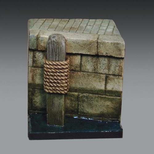 Royal Model - Stone dock section  (1/35-32 scale)