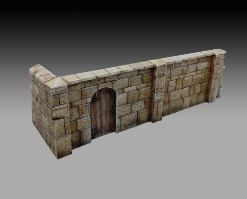 Royal Model - Wall section ruin