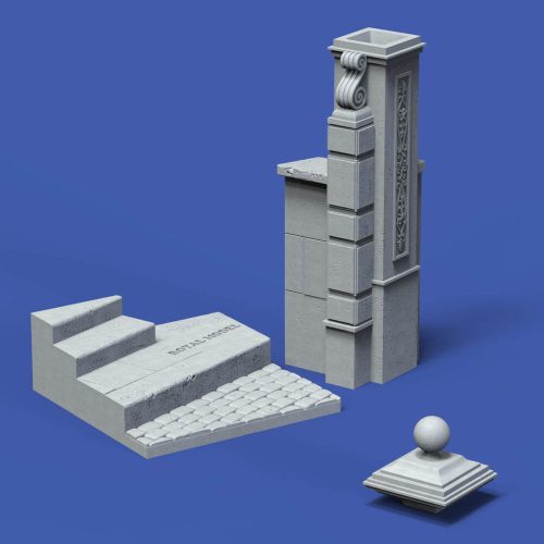 Royal Model - Base with column 'cm4x4'