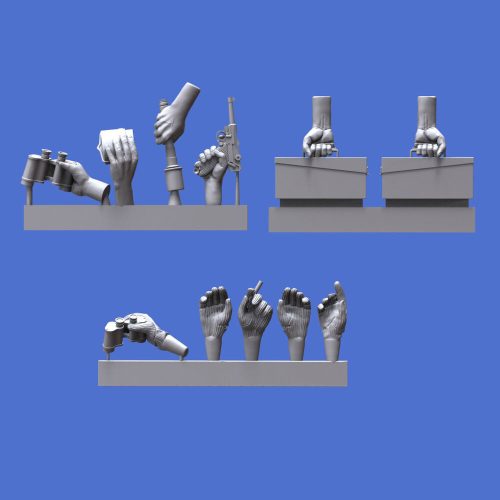 Royal Model - Assorted german hands set -WWII