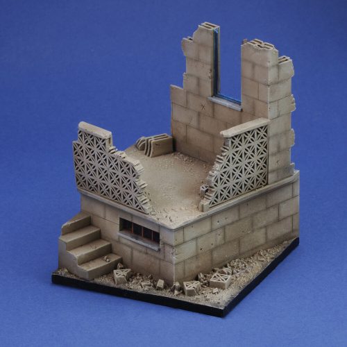 Royal Model - Mid orient ruin base 'cm9x9'