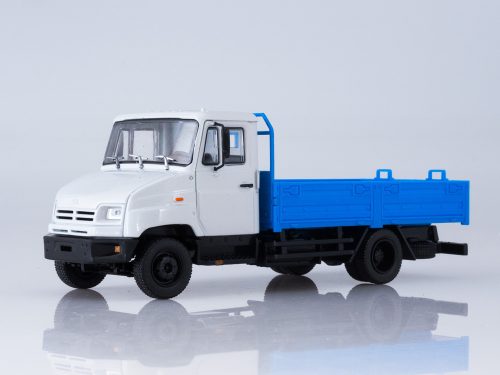 Russiantrucks - Zil-5301 Botchsok Flatbed Truck (Grey-Blue) - Russian Trucks