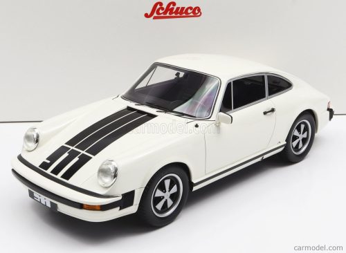 Schuco - Porsche 911 Coupe 1977 White Black