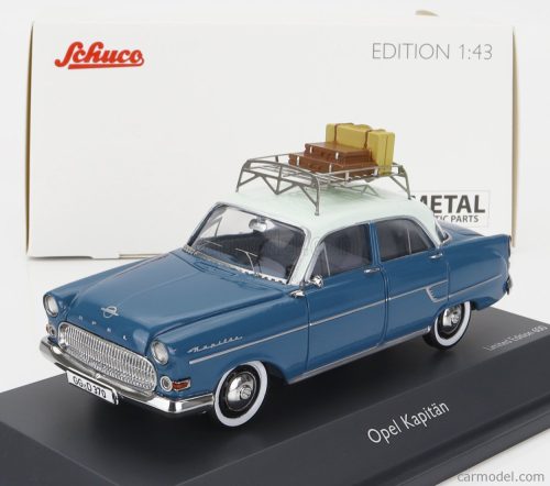 Schuco - Opel Kapitan Riviera 1957 2 Tone Blue