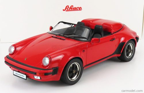 Schuco - Porsche 911 Speedster Cabriolet Open 1989 Red