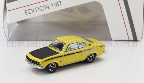 Schuco - OPEL MANTA A TURBO 1973 YELLOW BLACK