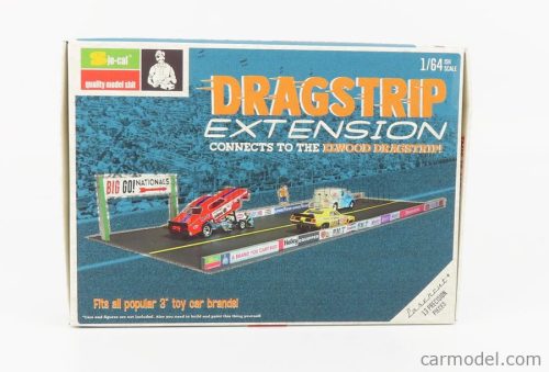 Sjo - Accessories Diorama Dragstrip Kit Extension - Big Go Nationals