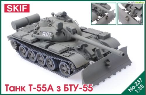 Skif - T-55 Tank with BTU-55