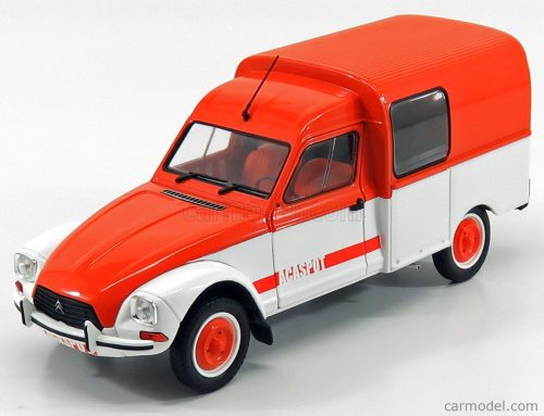 Solido - Citroen Acadiane Van Acaspot 1984 Orange White