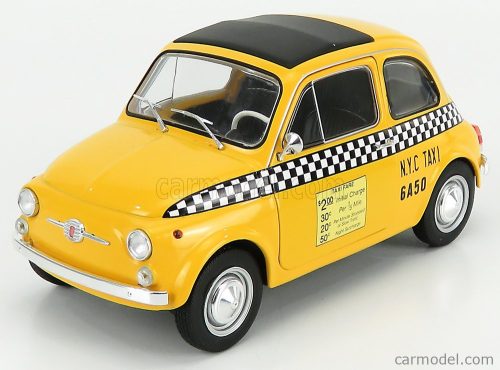 Solido - Fiat 500 Taxi Nyc New York City 1965 Yellow