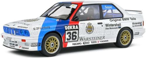 Solido - BMW 3-SERIES (E30) N 36 DTM SEASON 1989 STEVE SOPER WHITE BLUE