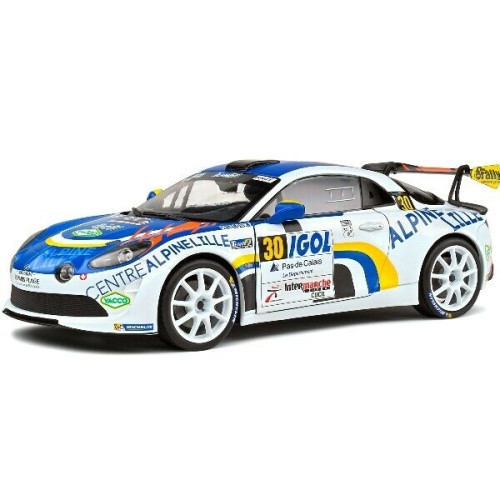 Solido - 1:18 Alpine A110 Rgt Rallye Du Touquet 2020