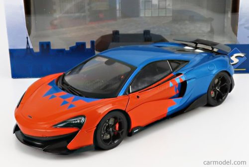 Solido - Mclaren 600Lt F1 Team Tribute Livery 2019 Orange Blue