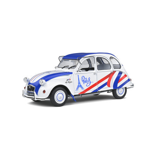 Solido - 1:18 Citroen 2Cv6 - Region Paris - 1982